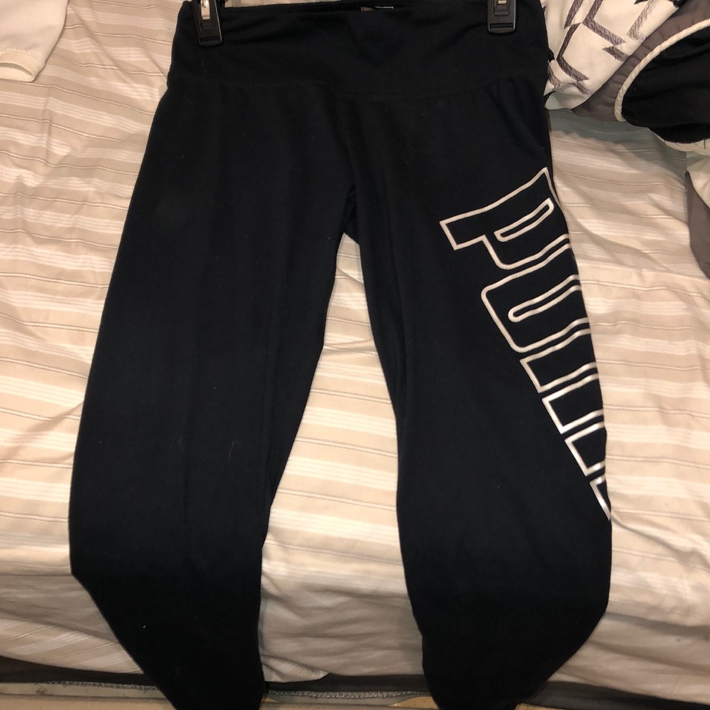 Leggings, black, size small